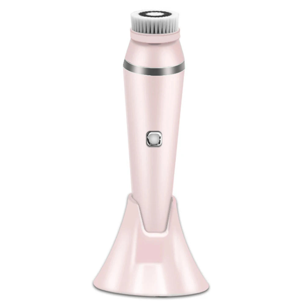 4 in 1 Electric Facial Cleansing Brush Face Cleaner Personal Care Acne Facial Massager Skin Tightening Machine Beauty Care Tools