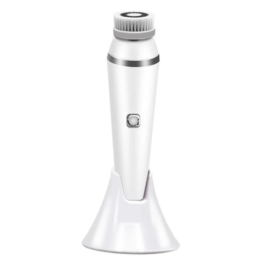 4 in 1 Electric Facial Cleansing Brush Face Cleaner Personal Care Acne Facial Massager Skin Tightening Machine Beauty Care Tools