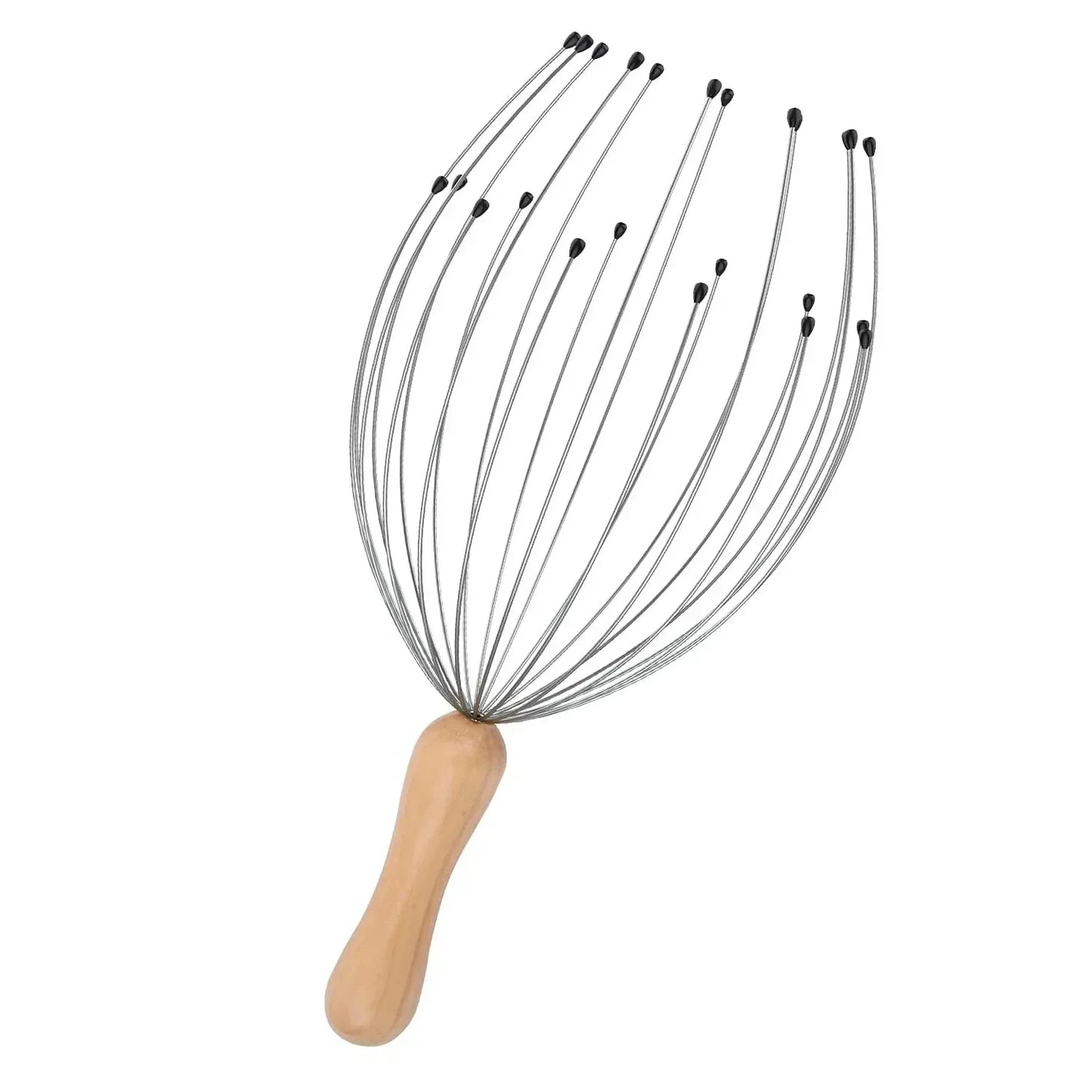 Head Massager Head Scratching Octopus Scalp 24 Fingers Non Soul Extractor Divine Head Relaxing For Extracting Hair Healthy Care