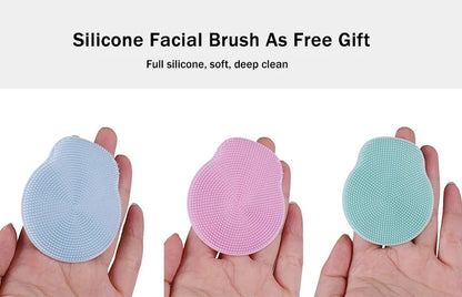 Scalp Brush Massager Sculp Scrubber Brush Wheat Straw Biodegradable Silicone Shampoo Brush Hair Scalp Massager For Hair Growth