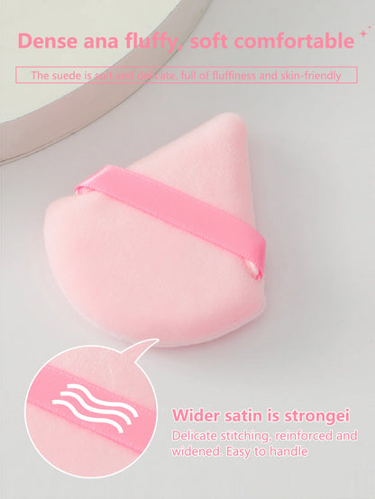 16-piece makeup tool set, including blackhead scraper, bow headband, wrist guard, powder puff, beauty egg, etc. Makeup tools